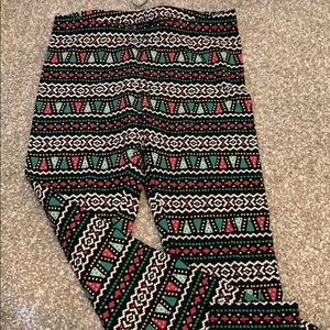 Girls Christmas leggings